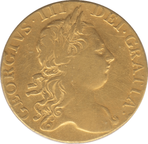 1765 GOLD ONE GUINEA ( GVF ) GEORGE III - Guineas - Cambridgeshire Coins