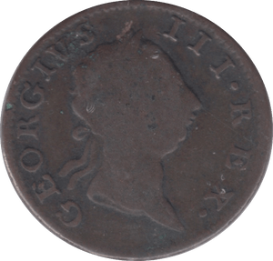 1766 IRELAND HALF PENNY - WORLD COINS - Cambridgeshire Coins