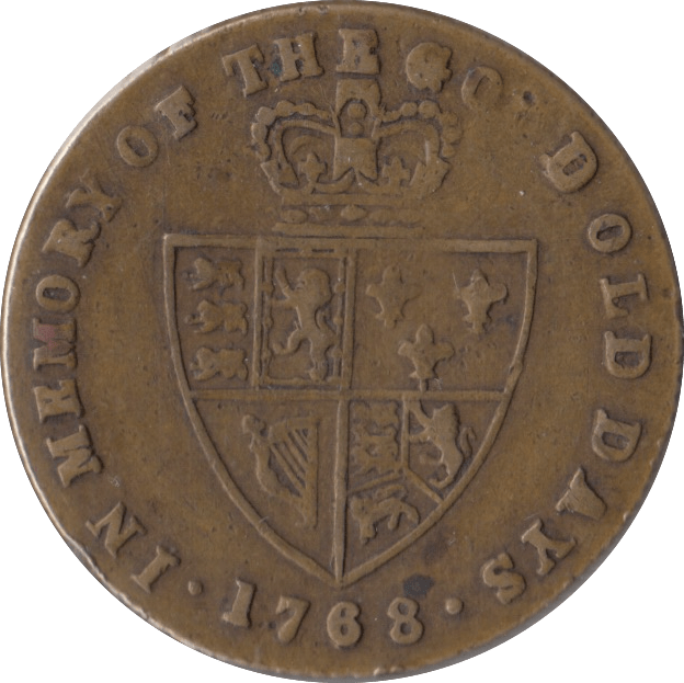 1768 GAMING TOKEN - GAMING TOKEN - Cambridgeshire Coins