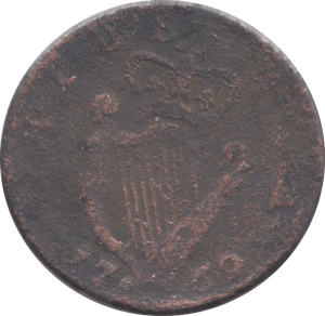 1769 IRELAND HALFPENNY - WORLD COINS - Cambridgeshire Coins