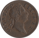 1769 IRELAND HALFPENNY - WORLD COINS - Cambridgeshire Coins