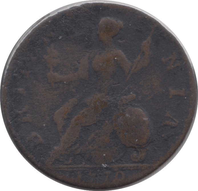 1770 HALFPENNY ( FAIR ) 2 - Halfpenny - Cambridgeshire Coins