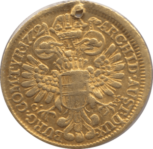 1772 GOLD DUCAT AUSTRIA - Gold World Coins - Cambridgeshire Coins