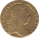 1772 GOLD ONE GUINEA ( VF ) GEORGE III - Guineas - Cambridgeshire Coins