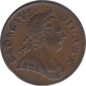 1772 HALFPENNY ( AUNC ) - Halfpenny - Cambridgeshire Coins