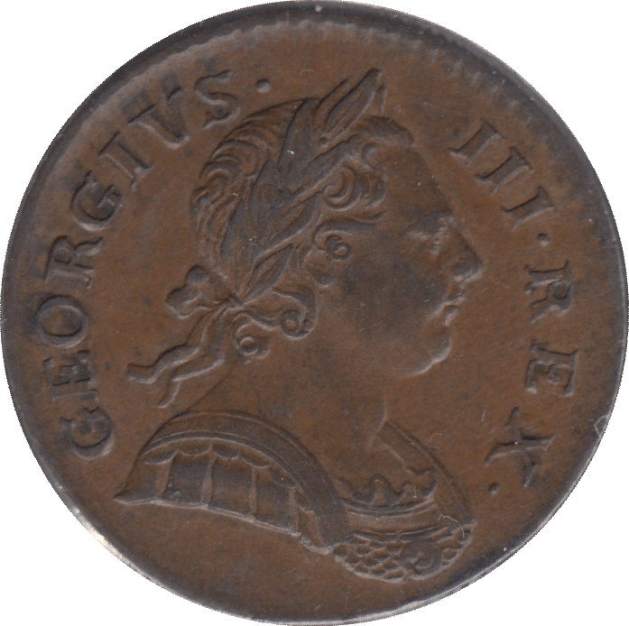 1772 HALFPENNY ( AUNC ) - Halfpenny - Cambridgeshire Coins