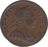 1772 HALFPENNY ( AUNC ) - Halfpenny - Cambridgeshire Coins