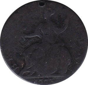 1773 HALFPENNY ( F ) - Halfpenny - Cambridgeshire Coins