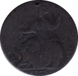 1773 HALFPENNY ( F ) - Halfpenny - Cambridgeshire Coins