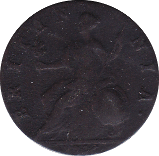 1775 HALFPENNY ( FAIR ) B - Halfpenny - Cambridgeshire Coins