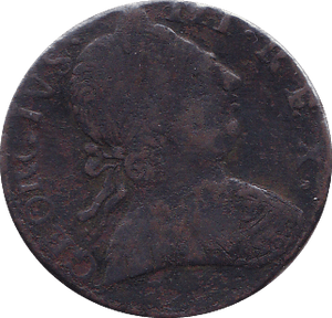 1775 HALFPENNY ( NF ) B - Halfpenny - Cambridgeshire Coins