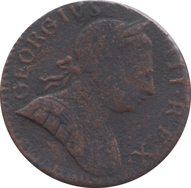 1775 HALFPENNY ( F )