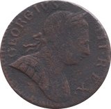 1775 HALFPENNY ( F )