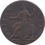 1775 HALFPENNY ( F )