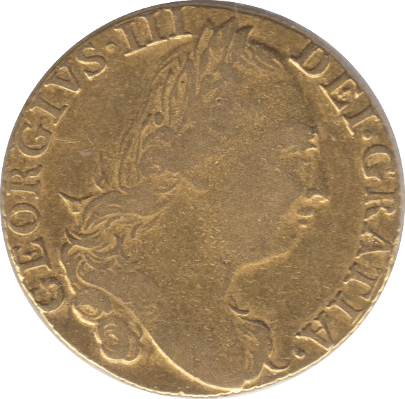 1776 GOLD ONE GUINEA ( GVF ) GEORGE III - Guineas - Cambridgeshire Coins