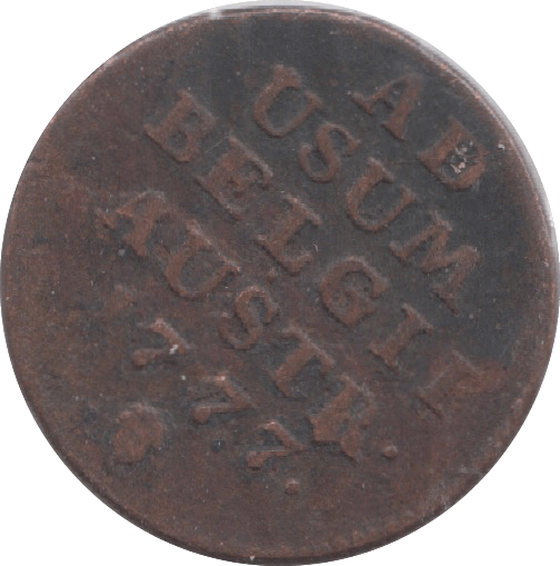 1777 BELGIUM LIARD - WORLD COINS - Cambridgeshire Coins