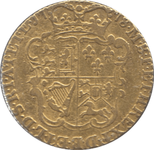 1778 GOLD HALF GUINEA ( EF ) GEORGE III - Guineas - Cambridgeshire Coins