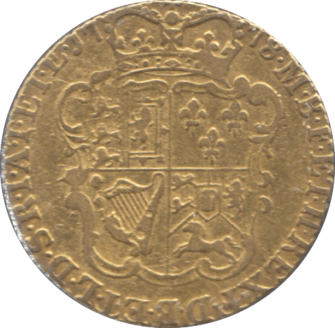 1778 GOLD HALF GUINEA ( EF ) GEORGE III - Guineas - Cambridgeshire Coins