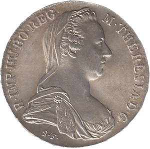 1780 SILVER THALER RESTRIKE MARIA THERESA - SILVER WORLD COINS - Cambridgeshire Coins