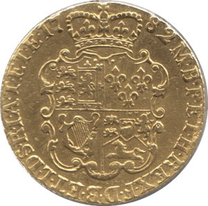 1782 GOLD ONE GUINEA ( EF ) GEORGE III - Guineas - Cambridgeshire Coins
