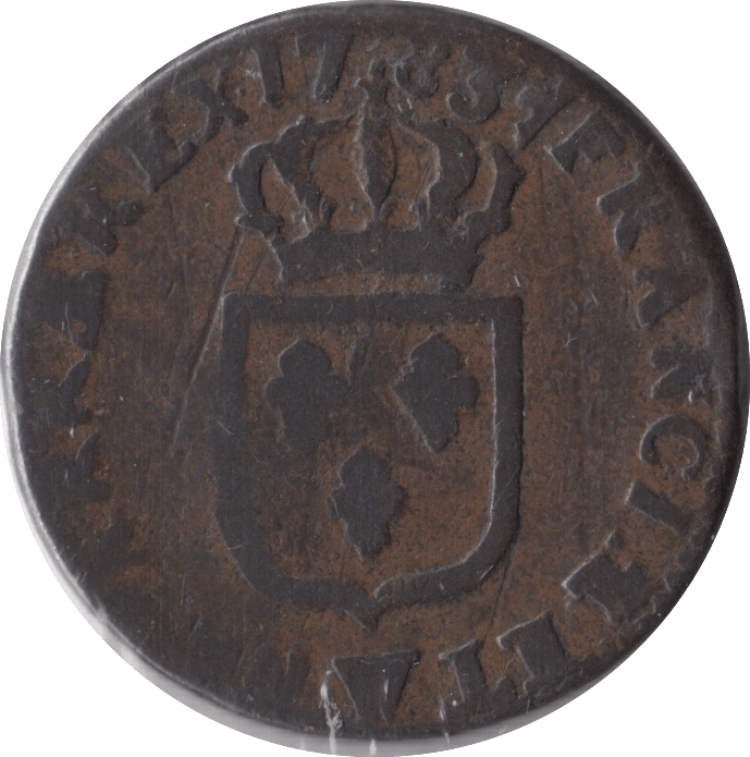 1783 COPPER 1 SOL FRANCE - WORLD COINS - Cambridgeshire Coins
