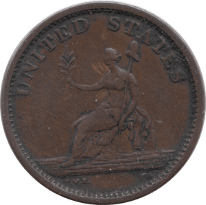 1783 USA WASHINGTON ONE CENT - WORLD COINS - Cambridgeshire Coins