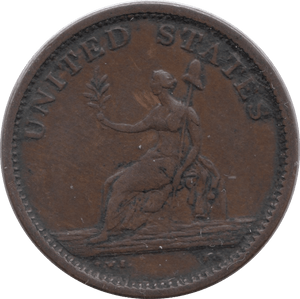 1783 USA WASHINGTON ONE CENT - WORLD COINS - Cambridgeshire Coins