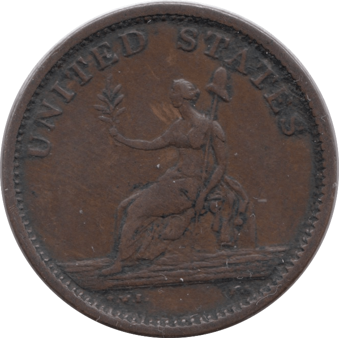 1783 USA WASHINGTON ONE CENT - WORLD COINS - Cambridgeshire Coins