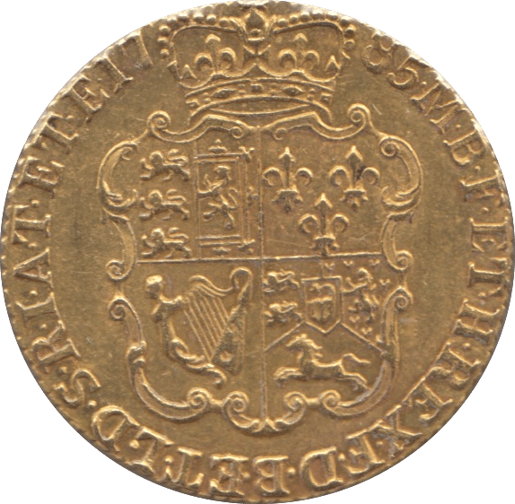 1785 GOLD ONE GUINEA ( EF ) GEORGE III - Guineas - Cambridgeshire Coins