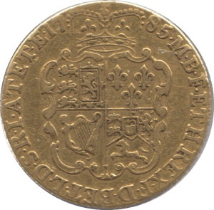 1785 GOLD ONE GUINEA ( VF ) GEORGE III - Guineas - Cambridgeshire Coins
