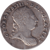 1786 MAUNDY THREEPENCE ( VF ) - Maundy Coins - Cambridgeshire Coins