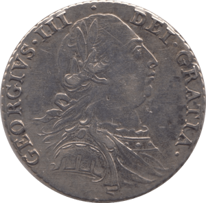 1787 SHILLING ( EF ) 3 - Shilling - Cambridgeshire Coins