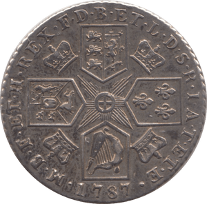 1787 SHILLING ( EF ) 3 - Shilling - Cambridgeshire Coins