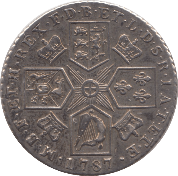 1787 SHILLING ( EF ) 3 - Shilling - Cambridgeshire Coins