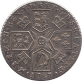 1787 SHILLING ( EF ) 3 - Shilling - Cambridgeshire Coins