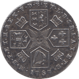 1787 SHILLING ( EF ) 7 - Shilling - Cambridgeshire Coins