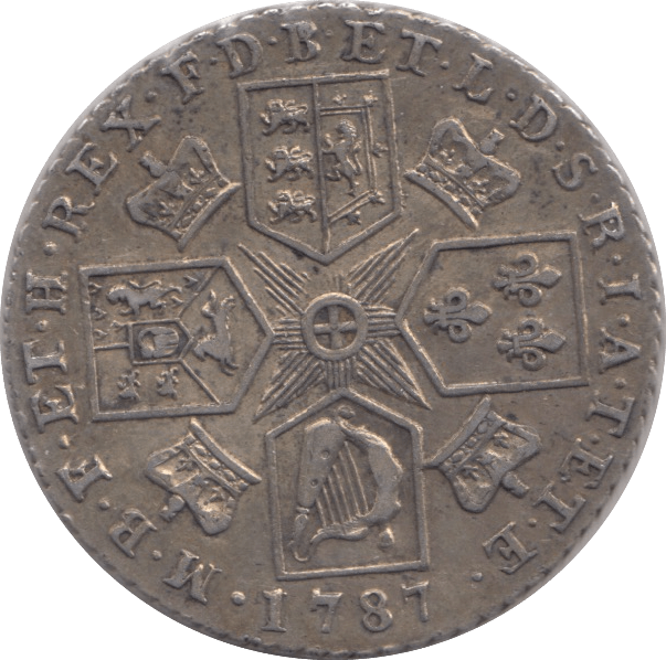 1787 SHILLING ( EF ) - Shilling - Cambridgeshire Coins
