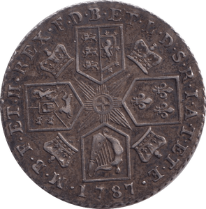 1787 SHILLING ( GVF ) - Shilling - Cambridgeshire Coins