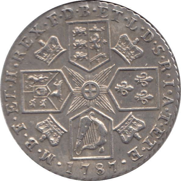1787 SHILLING ( GVF ) - Shilling - Cambridgeshire Coins