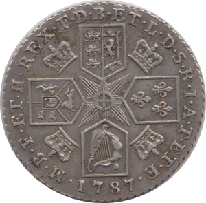 1787 SHILLING ( VF ) - Shilling - Cambridgeshire Coins