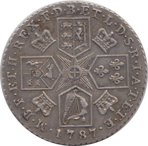 1787 SHILLING ( VF ) - Shilling - Cambridgeshire Coins