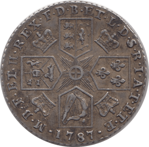 1787 SHILLING ( VF ) - Shilling - Cambridgeshire Coins