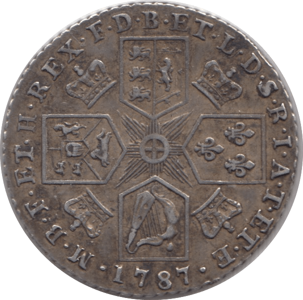 1787 SHILLING ( VF ) - Shilling - Cambridgeshire Coins