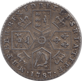 1787 SHILLING ( VF ) - Shilling - Cambridgeshire Coins