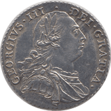 1787 SIXPENCE ( AUNC ) - sixpence - Cambridgeshire Coins