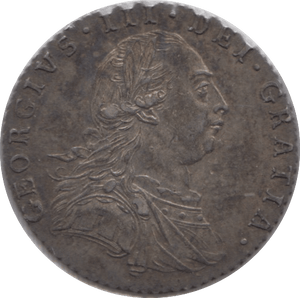 1787 SIXPENCE ( EF ) 6 - Sixpence - Cambridgeshire Coins