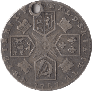 1787 SIXPENCE ( FINE ) - Sixpence - Cambridgeshire Coins