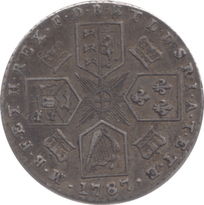 1787 SIXPENCE ( GF ) - Sixpence - Cambridgeshire Coins