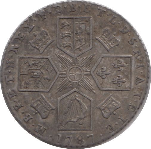 1787 SIXPENCE ( GVF ) 2 - Sixpence - Cambridgeshire Coins