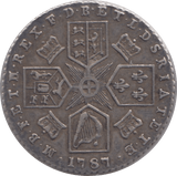 1787 SIXPENCE ( GVF ) 6 - Sixpence - Cambridgeshire Coins